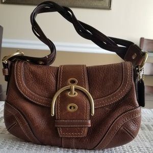 Coach Soho Leather Bag w Dust Cover